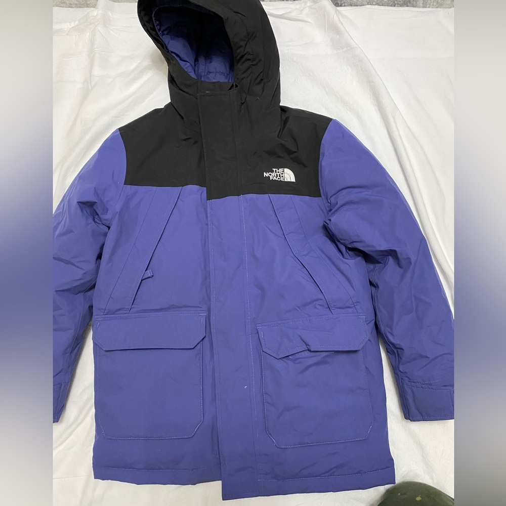 The North Face Vibrant Blue Puffer Jacket